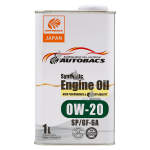 Autobacs Engine Oil Synthetic 0W-20 SP/GF-6A 1 л.