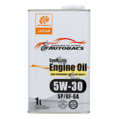 Autobacs Engine Oil Synthetic 5W-30 SP/GF-6A 1 л.