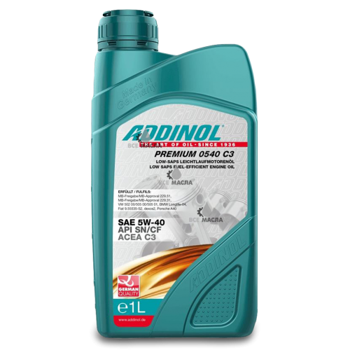 Addinol Premium 0540 C3 5W-40 1 л.