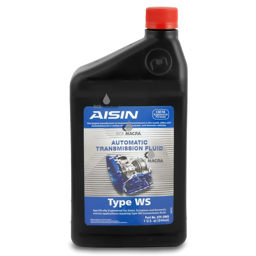 AISIN ATF-0t4. ATF WS Айсин. AISIN transmission Fluid Type WS. AISIN ATF AFW+ 1л.