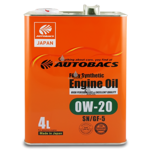 Autobacs Engine Oil 0W-20 SN/GF-5 4 л.