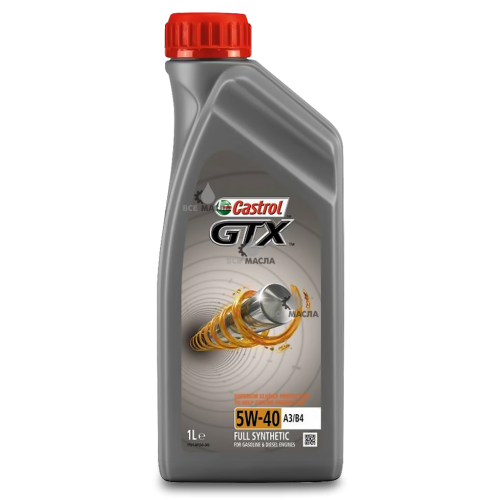 Castrol GTX 5W-40 A3/B4 1 л.