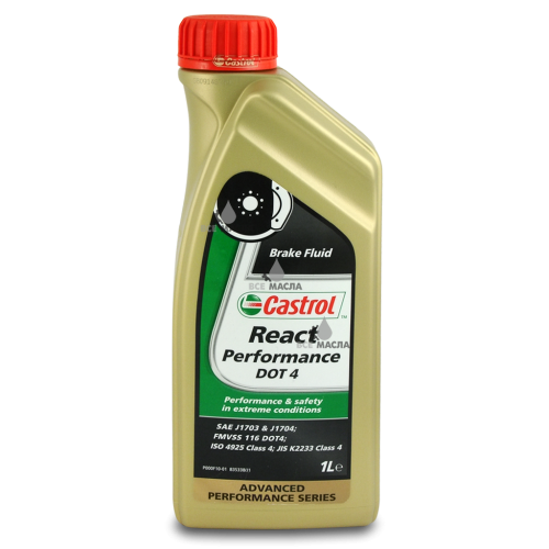 Castrol React Performance DOT 4 1 л.