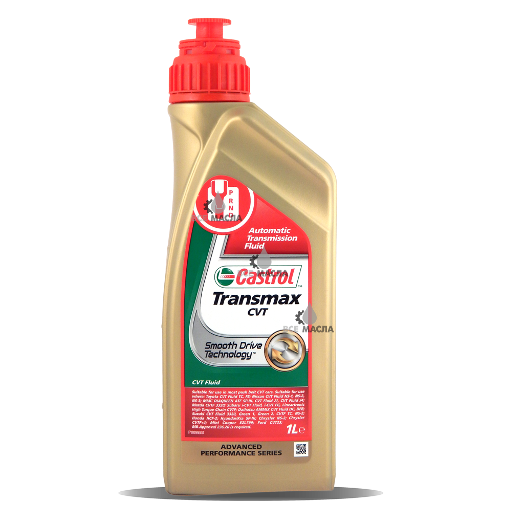 Купить трансмиссионную жидкость Castrol Transmax CVT в Спб
