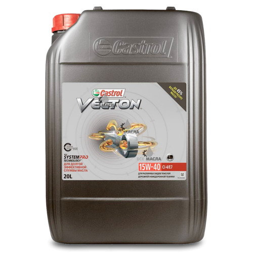 Castrol Vecton 15W-40 CI-4/E7 20 л.