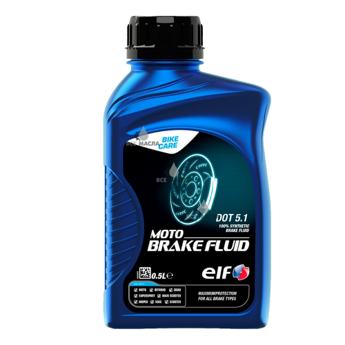 Elf Moto Brake Fluid DOT 5.1 500 мл.