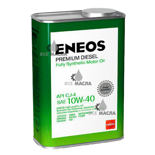 Eneos Premium Diesel CJ-4 10W-40 1 л.