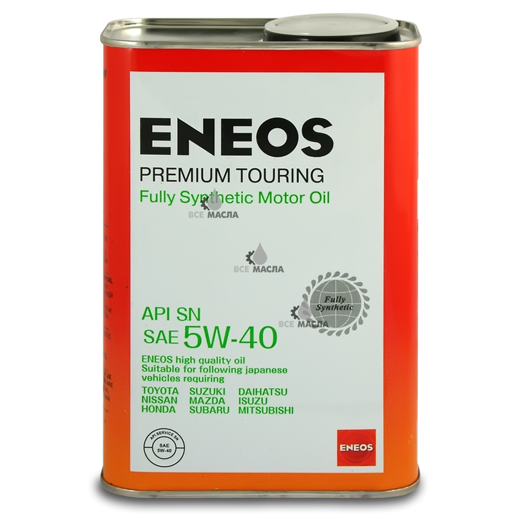 Масло eneos premium touring. ENEOS Premium Touring SN 5w-40. ENEOS Premium Touring SN 5w40 1л. ENEOS Premium Touring 5w-40 артикул. ENEOS Premium Touring 5w-40 API.