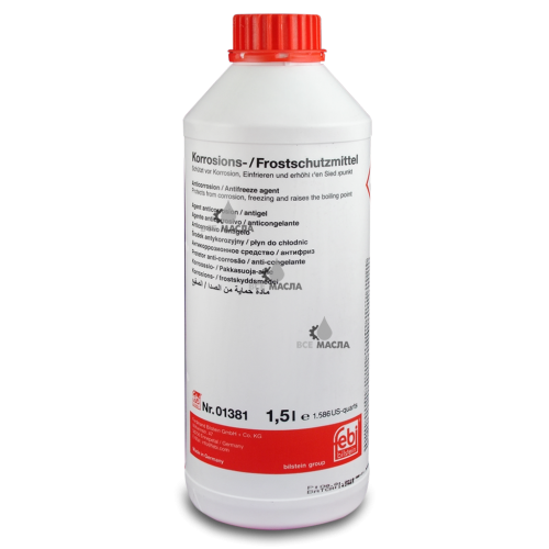 Febi 01381 Antifreeze G12 1,5 л.