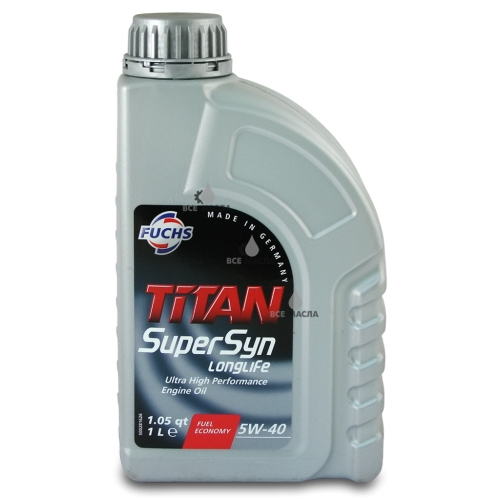 Fuchs Titan SuperSyn Longlife 5W-40 1 л.