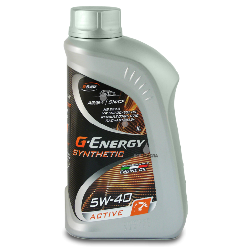 G-Energy Synthetic Active 5W-40 1 л.