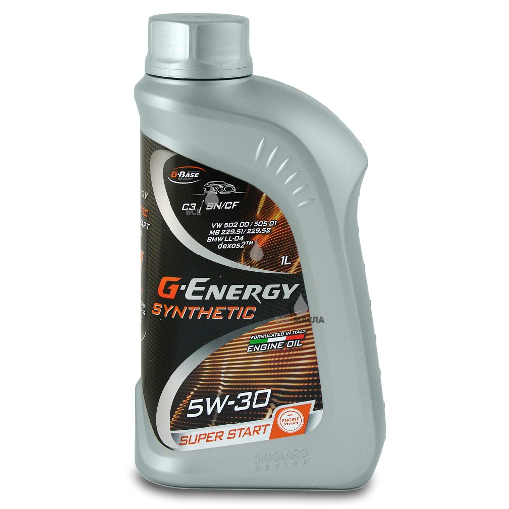 Купить моторное масло G-Energy Synthetic Super Start 5W-30 в СПб