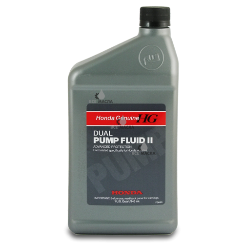 Купить трансмиссионное масло Honda Dual Pump Fluid II (DPF