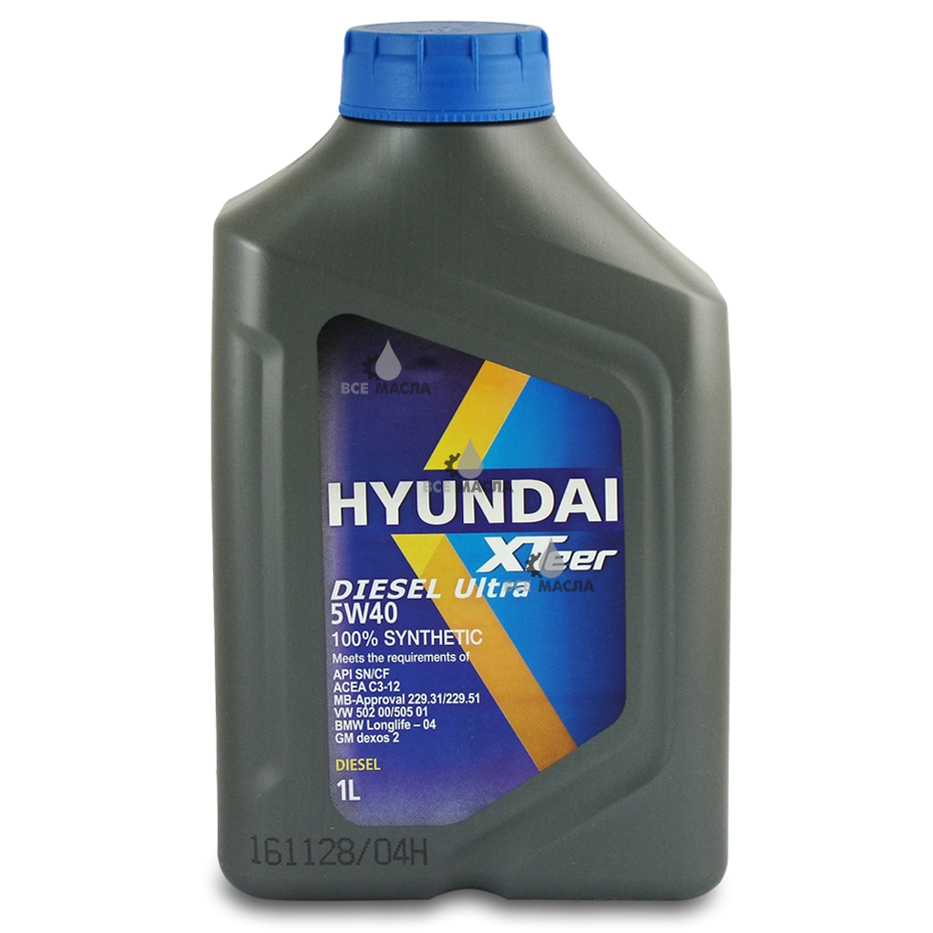 Масло hyundai diesel ultra