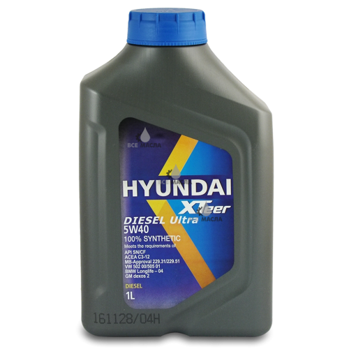 Масло hyundai diesel ultra