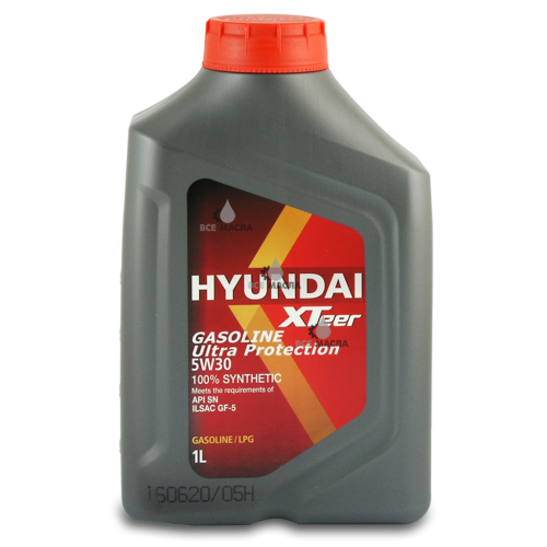 Hyundai XTeer Gasoline Ultra Protection SN/GF-5 5W-30 1 л.