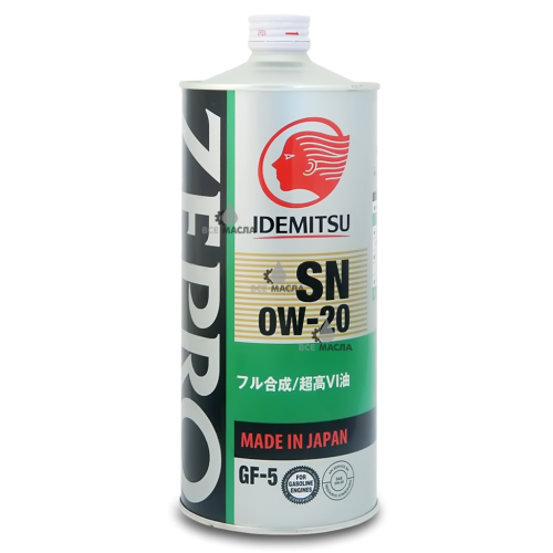 Idemitsu Zepro Eco Medalist SP/GF-6A 0W-20 1 л.