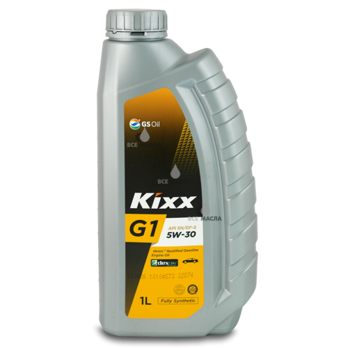 Купить моторное масло Kixx G1 SN/CF 5W-30 в СПб