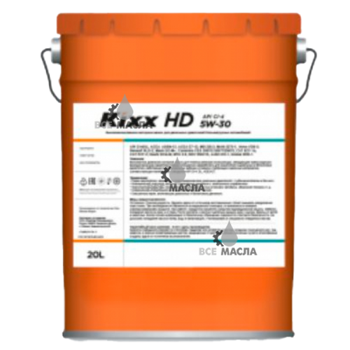 Kixx HD CI-4 5W-30 20 л.