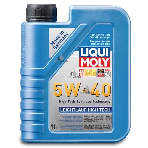 Liqui Moly Leichtlauf High Tech 5W-40 1 л.