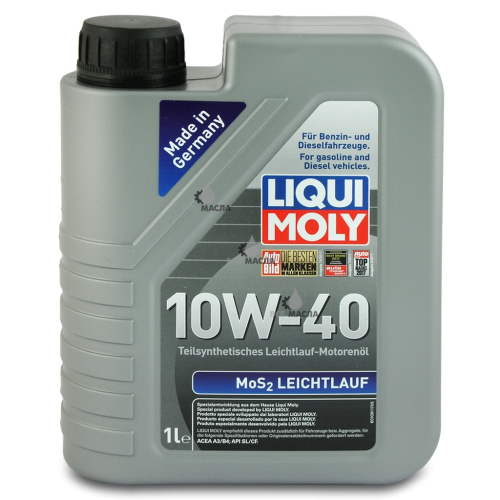 Liqui Moly MoS2 Leichtlauf 10W-40 1 л.