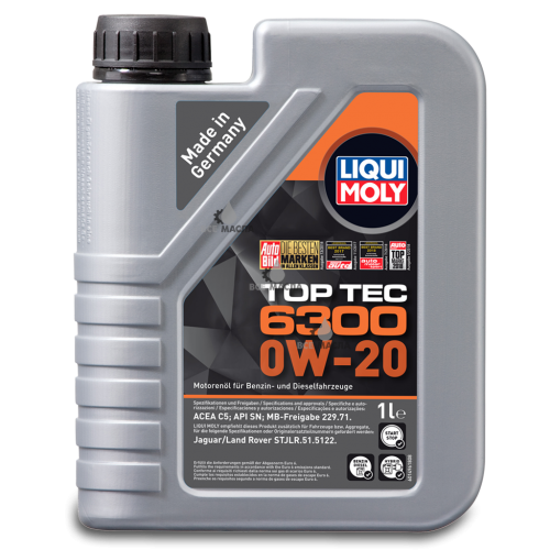 Liqui Moly Top Tec 6300 0W-20 1 л.