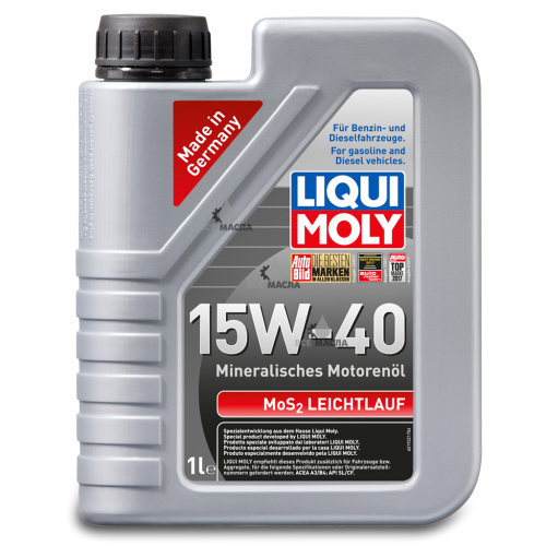 Liqui Moly MoS2 Leichtlauf 15W-40 1 л.