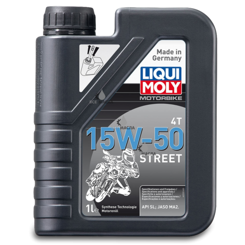 Liqui Moly Motorbike 4T Street 15W-50 1 л.