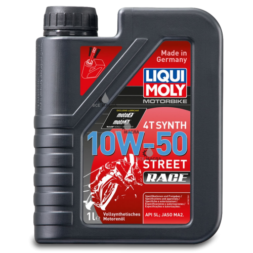 Liqui Moly Motorbike 4T Synth Street Race 10W-50 1 л.