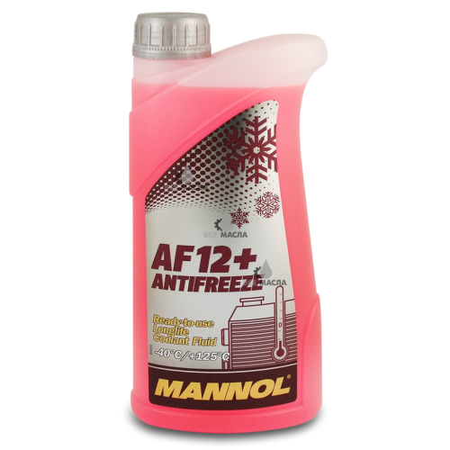 Mannol Antifreeze AF12+ -40C 1 л.