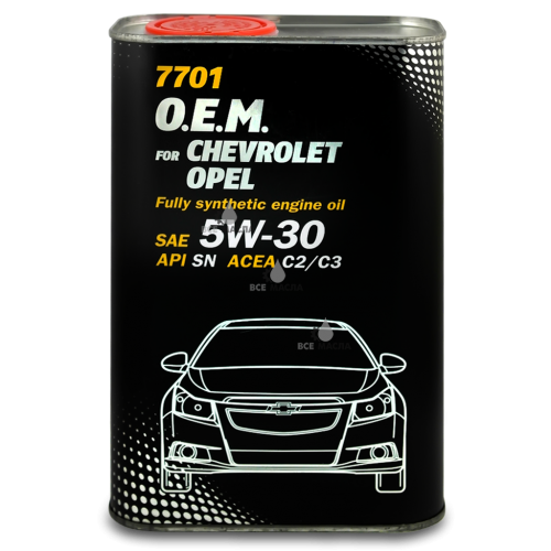 Mannol O.E.M. for Chevrolet Opel 5W-30 1 л.