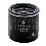 Фильтр масляный для мототехники MANN-FILTER MW64