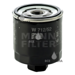 Фильтр масляный MANN-FILTER W712/52