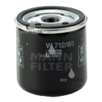 Фильтр масляный MANN-FILTER W712/80