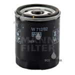 Фильтр масляный MANN-FILTER W712/82