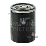 Фильтр масляный MANN-FILTER W610/6