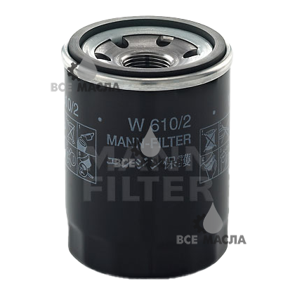 Фильтр масляный MANN-FILTER W610/2