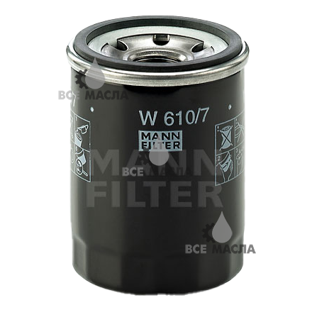 Фильтр масляный MANN-FILTER W610/7