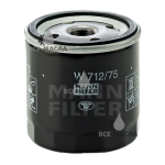 Фильтр масляный MANN-FILTER W712/75