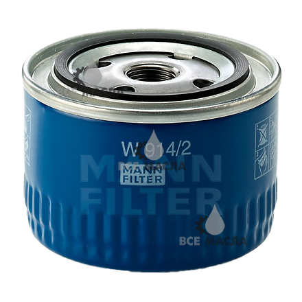 Фильтр масляный MANN-FILTER W914/2