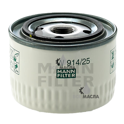 Фильтр масляный MANN-FILTER W914/25