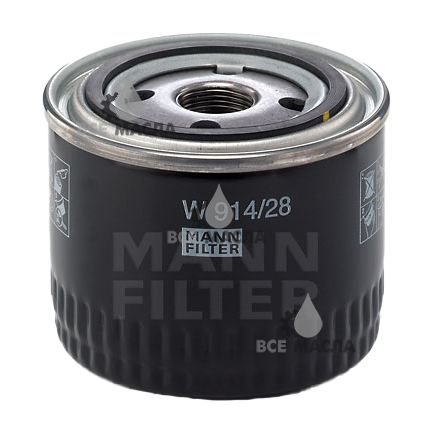 Фильтр масляный MANN-FILTER W914/28