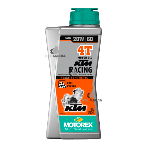 MOTOREX KTM Racing 4T 20W-60 1 л.