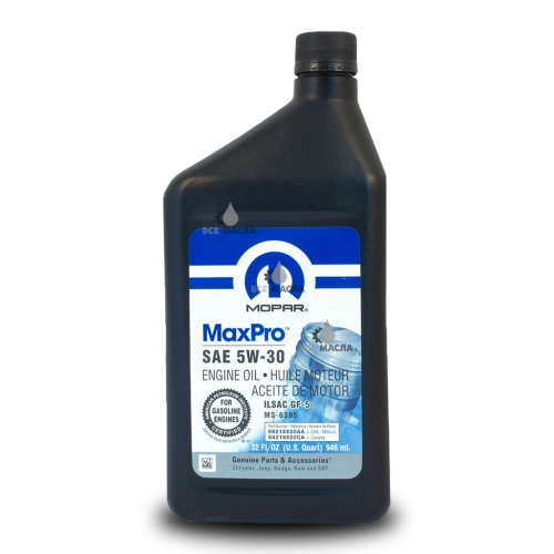 Mopar MaxPro 5W-30 0,946 л.