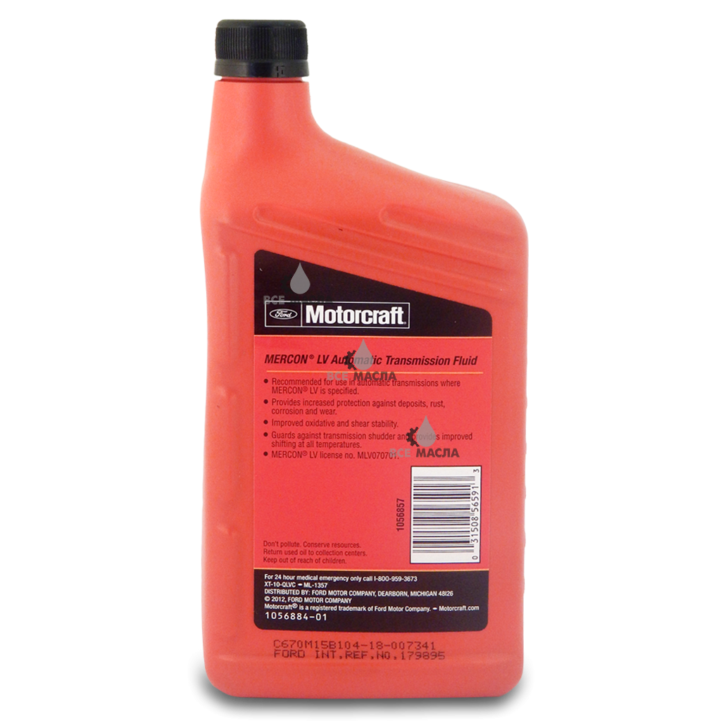 Motorcraft Mercon lv Automatic transmission Fluid. Жидкость трансмиссионная Ford Motorcraft Mercon ATF lv (946 мл). Ford Motorcraft Mercon ATF lv, 4.73 л. Motorcraft Mercon® lv ATF 4л артикул.