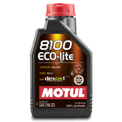 Motul 8100 Eco-lite 0W-20 1 л.