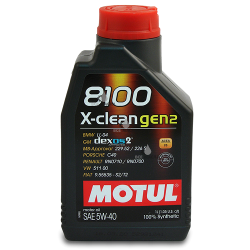 Motul 8100 X-clean gen2 5W-40 1 л.