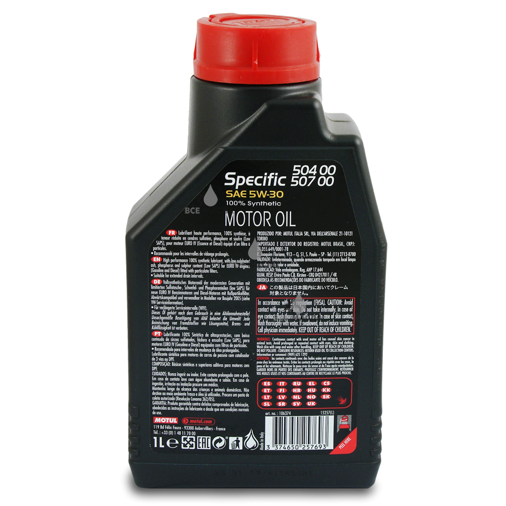 Масло specific 5w30. 504.00/ 507.00 Motul. Motul specific VW 504.00 507.00 5w30. 107049 Motul масло моторное Motul синтетическое specific 504.00/507.00 0w30 1л. VW 506.01 аналоги мотюль.