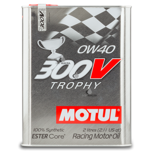Motul 300V Trophy 0W-40 2 л.