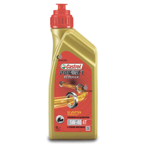 Castrol Power 1 Scooter 4T 5W-40 1 л.